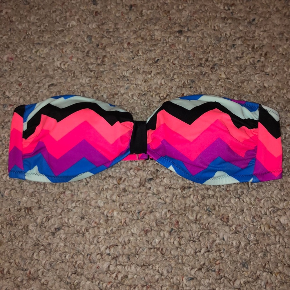 Victoria’s Secret PINK bandeau swim top
